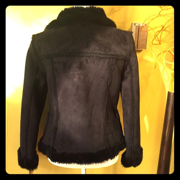 Style& CO petite faux shearling jacket - Picture 2 of 5